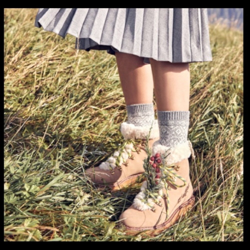J crew crepe sole Nordic boots. Like new